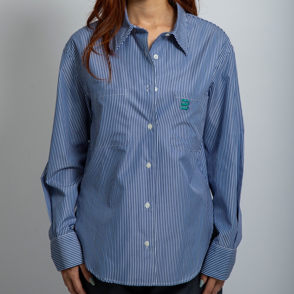 CHEMISE JULES BLEU TURQUOISE