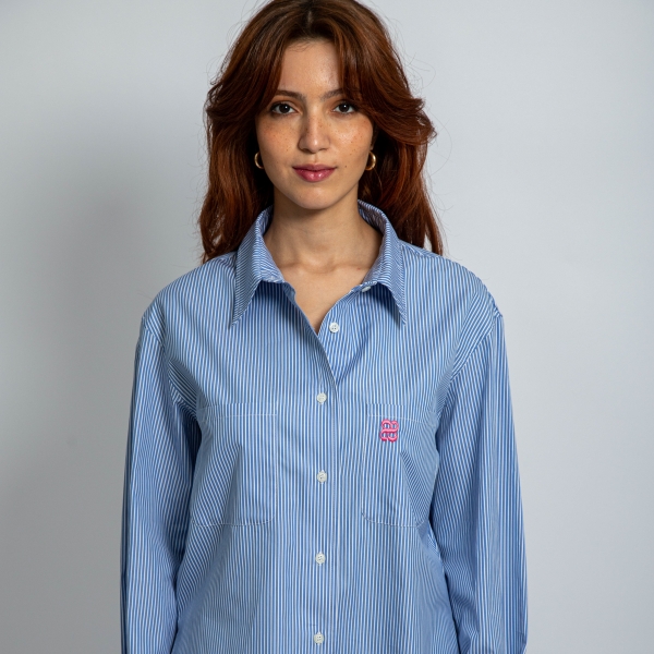 CHEMISE JULES BLEU