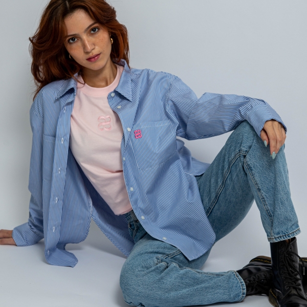 CHEMISE JULES BLEU
